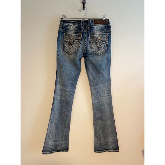 Marely Boot Stretch Jean ROCK REVIVAL Size 26 - Picture 3 of 9